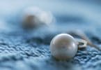 Boucles d'oreilles pendantes perles