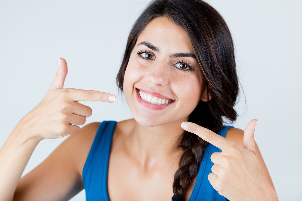 Femme souriante